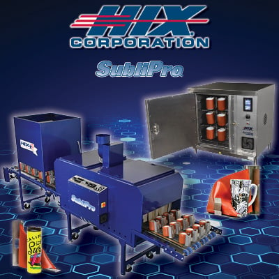 HIX Auto Open 15X15 Heat Transfer..Machine With Splitter Stand..120 Volt -  Performance Screen Supply
